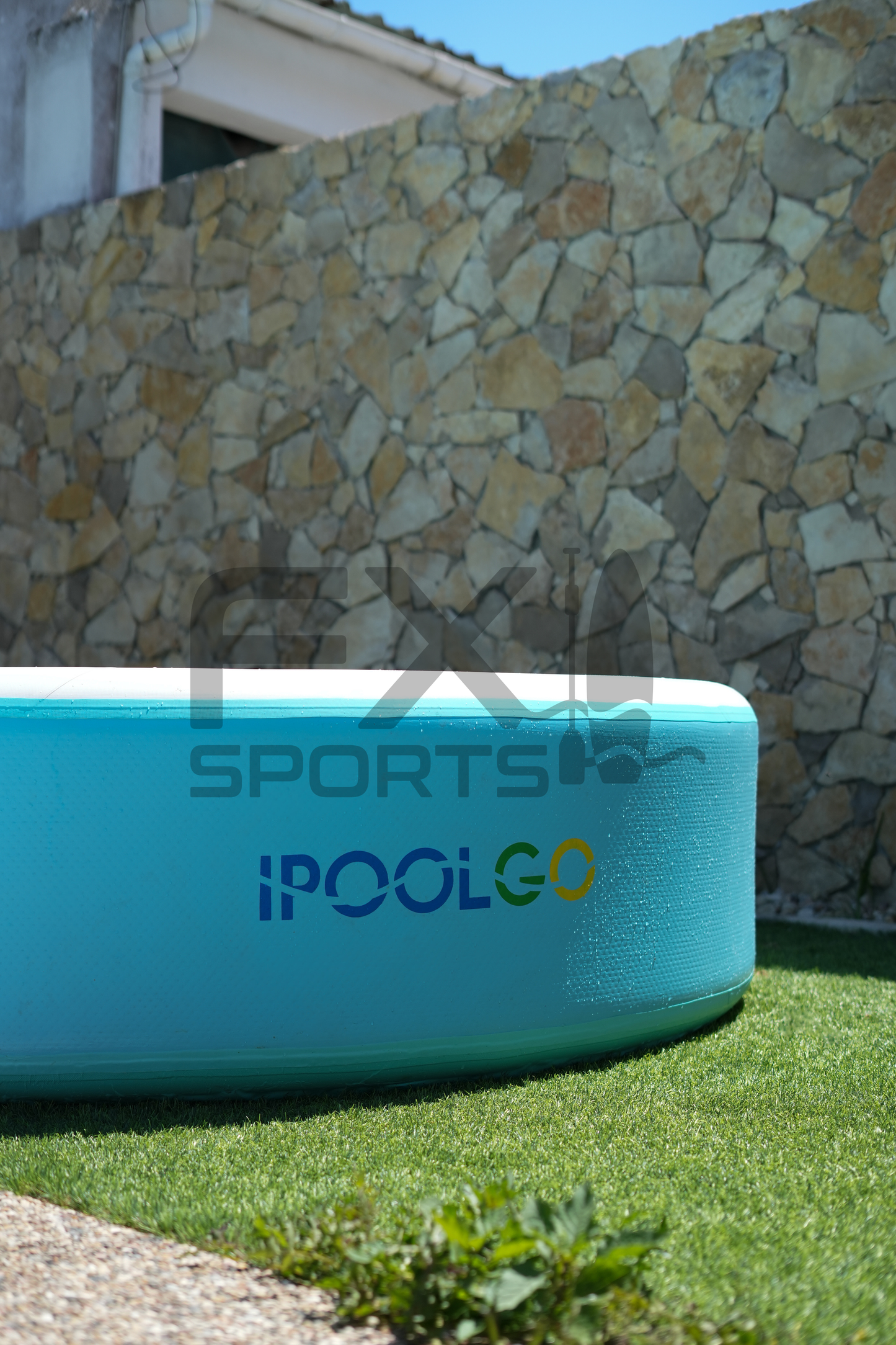 IPOOLGO Drop Stitch Outdoor Inflatable Pool