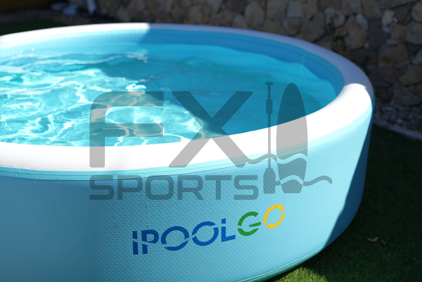 IPOOLGO Drop Stitch Outdoor Inflatable Pool