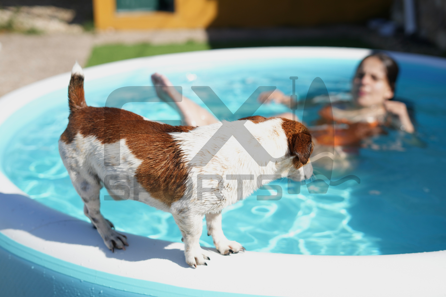 IPOOLGO Drop Stitch Outdoor Inflatable Pool