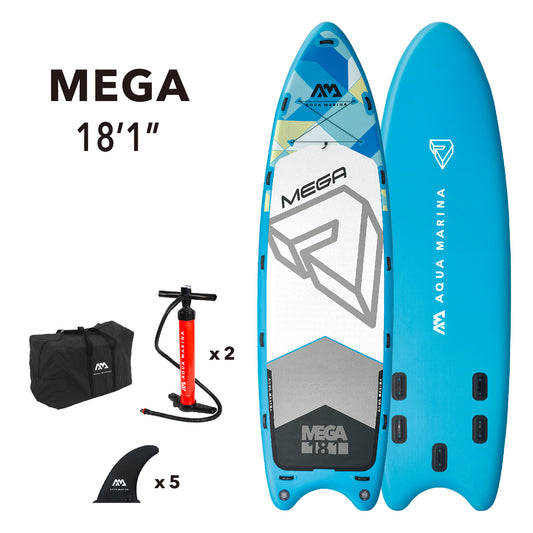 Stand Up Paddle Set AQUA MARINA MEGA 18'1” / 550cm